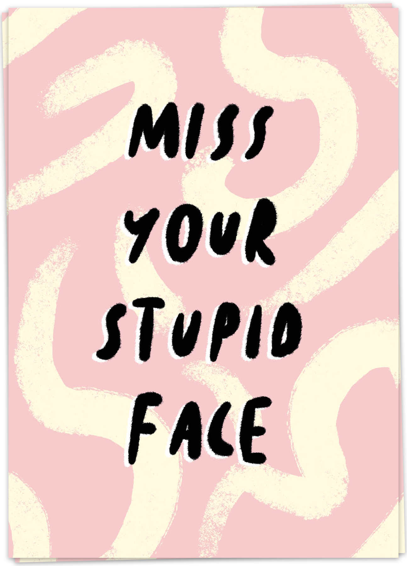 Stupid face Kaart Blanche