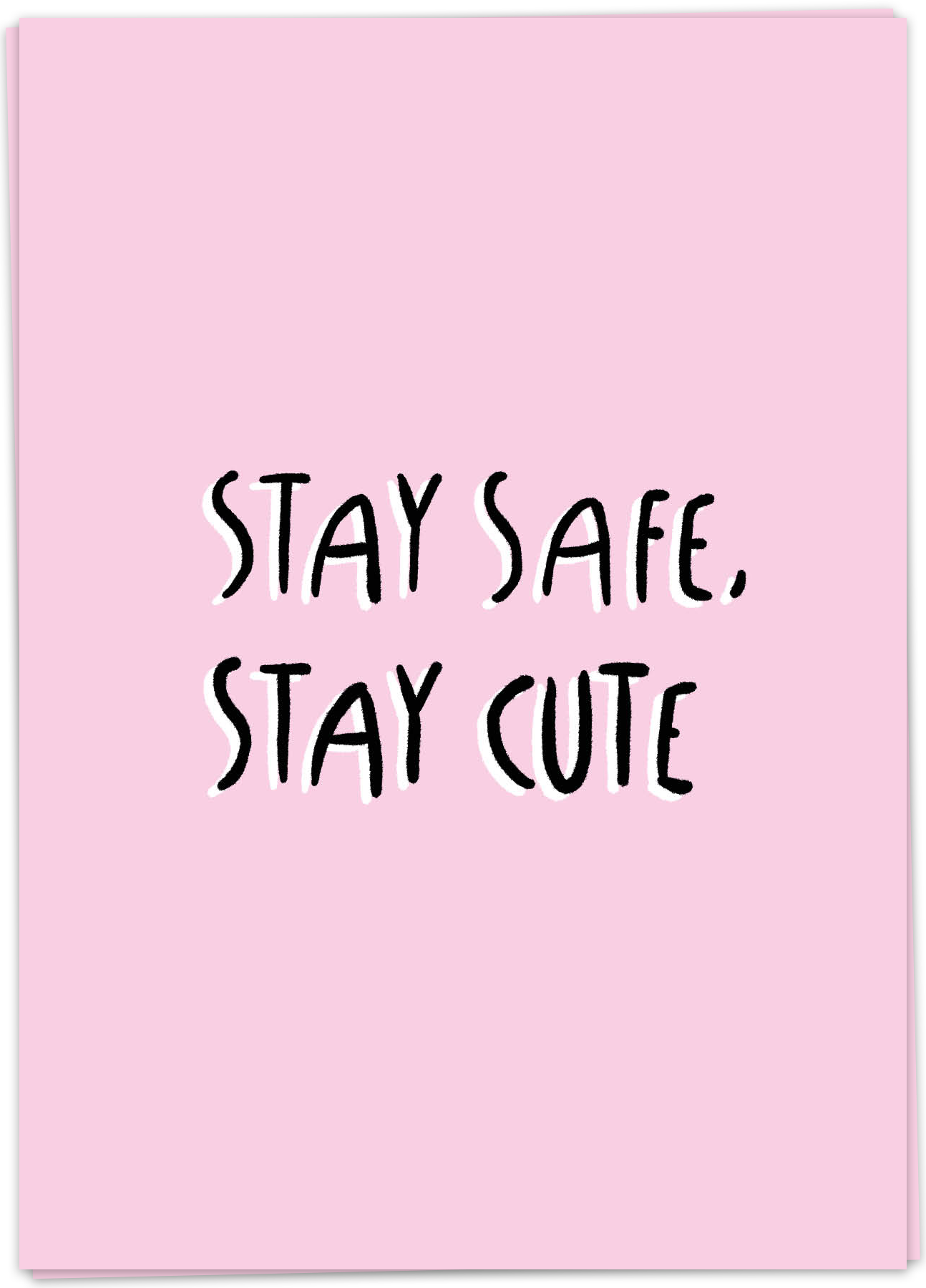 Stay Safe Kaart Blanche stay-safe-kaart-blanche