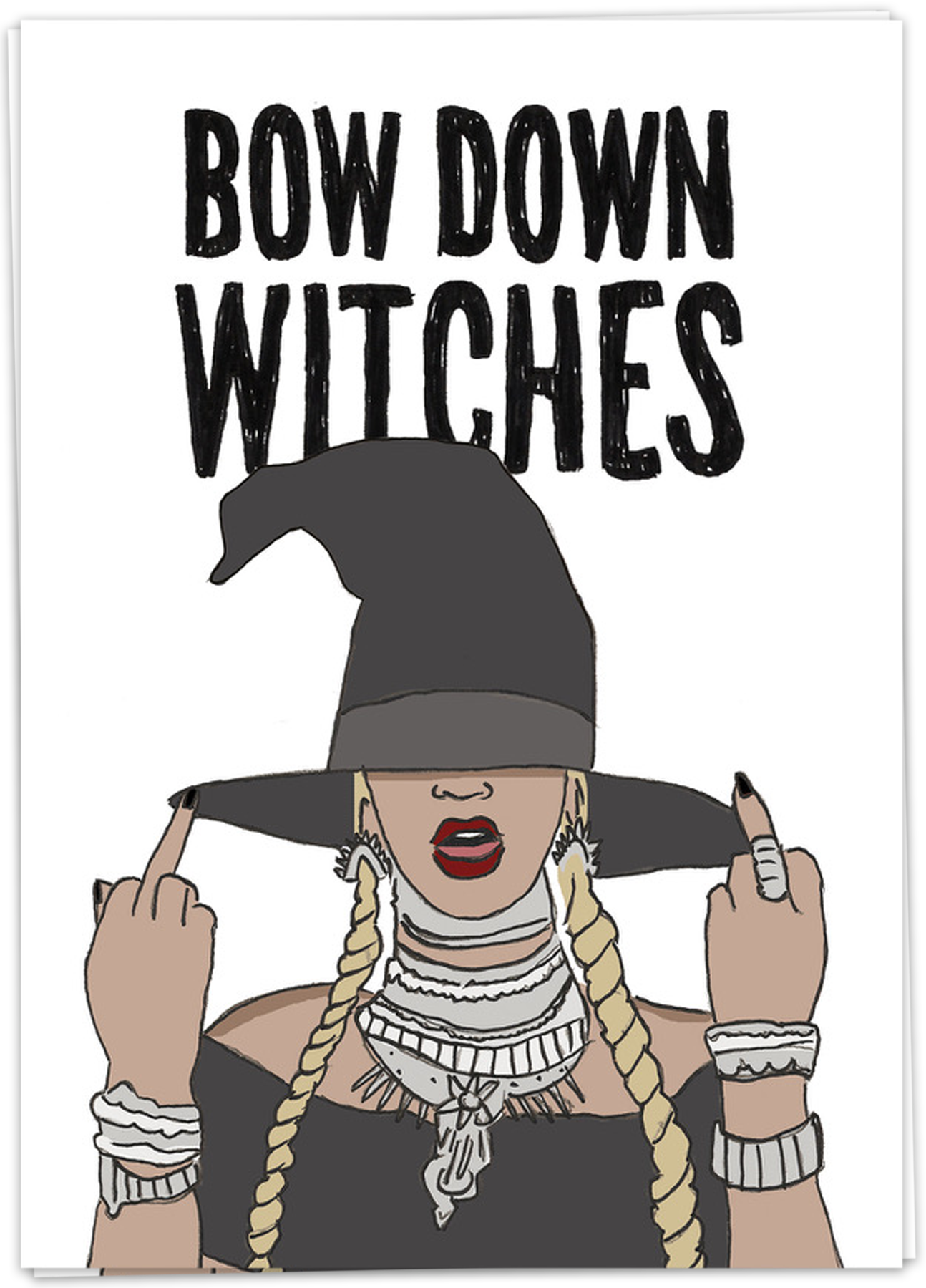 Bow down witches - Kaart Blanche