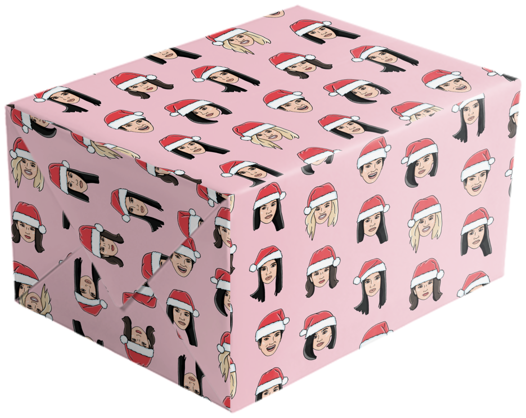 Xmas Kardashians Kaart Blanche