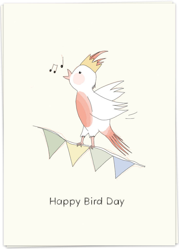 Bird Day Kaart Blanche bird-day-kaart-blanche
