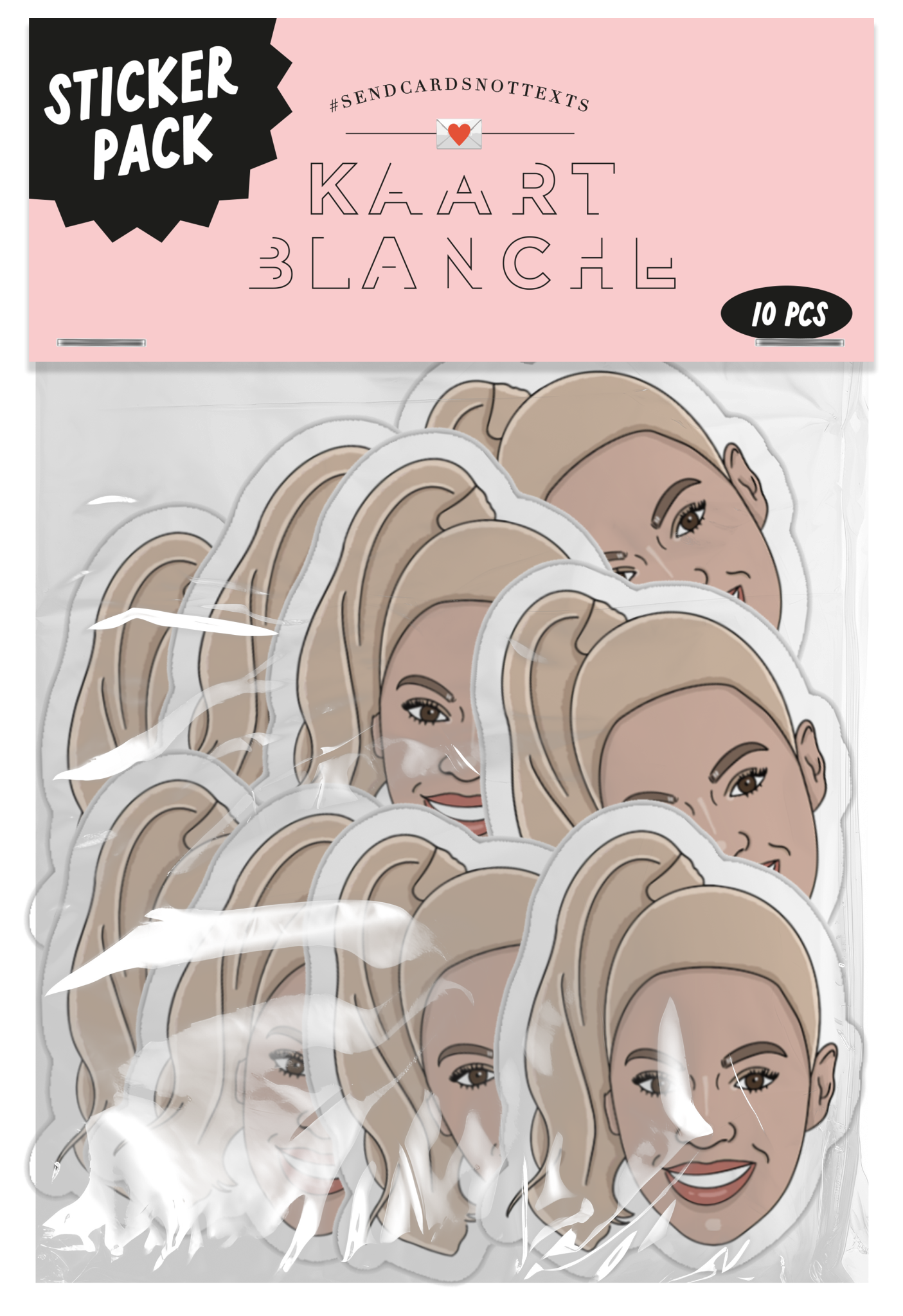 Beyoncé sticker pack - Kaart Blanche