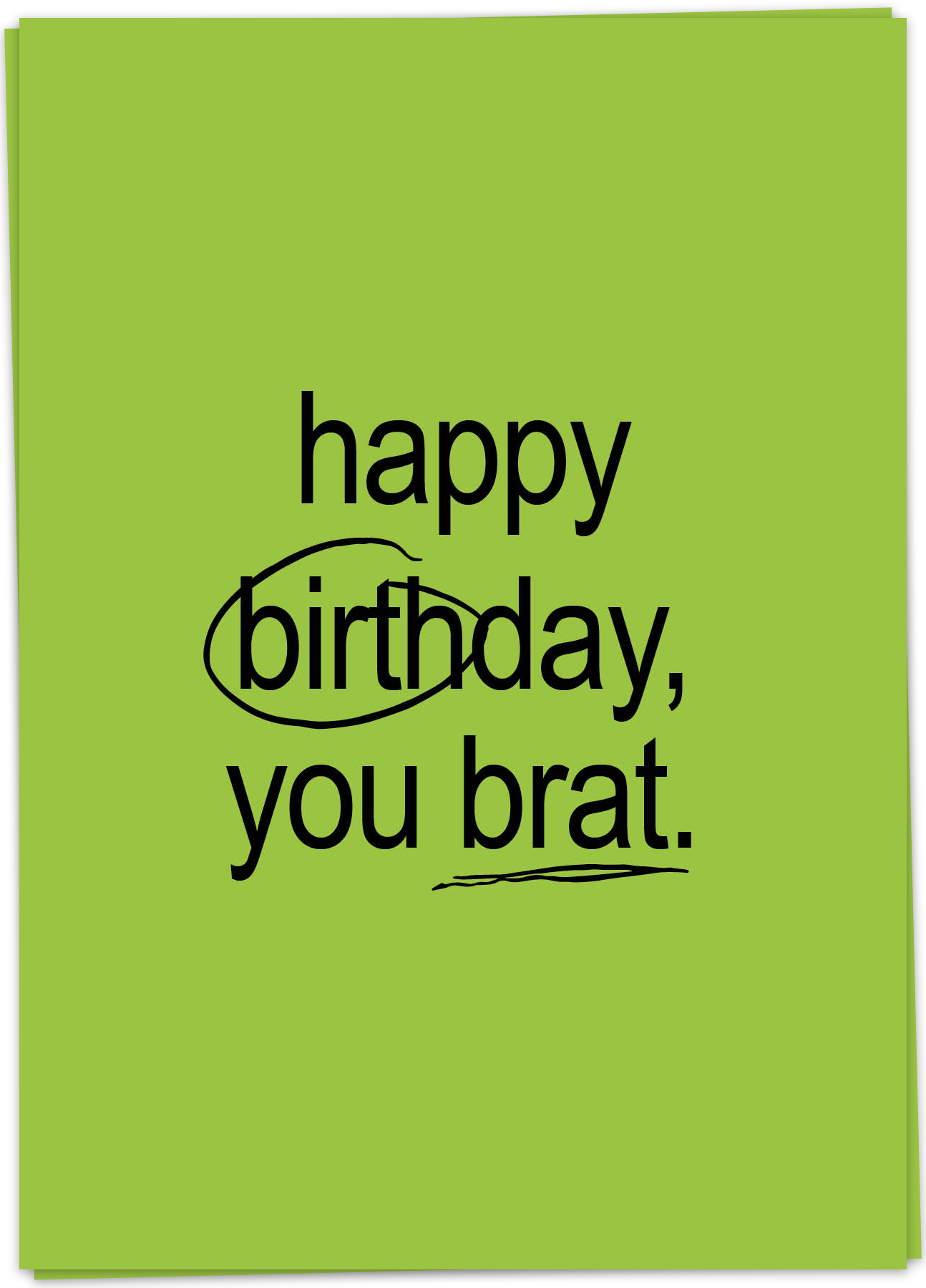 Bday Brat Kaart Blanche bday-brat-kaart-blanche